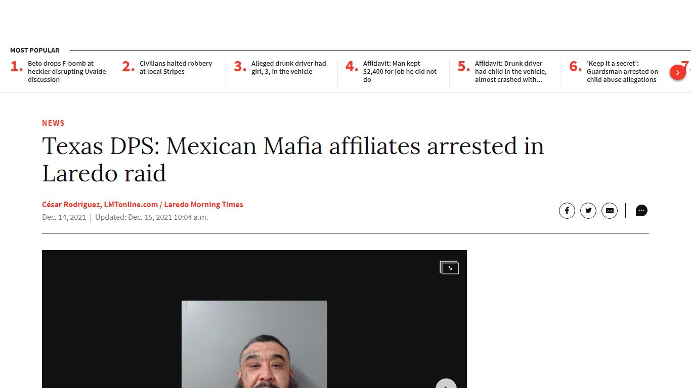 Texas DPS: Mexican Mafia affiliates arrested in south ...